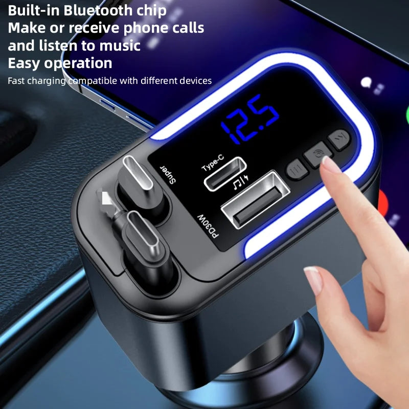 Fast Chargeur Auto Bluetooth -- MobilVolt 🚗