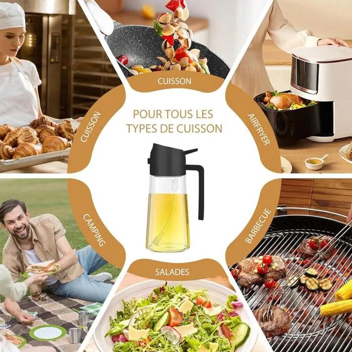 Pulverisateur d'huile 470 ML