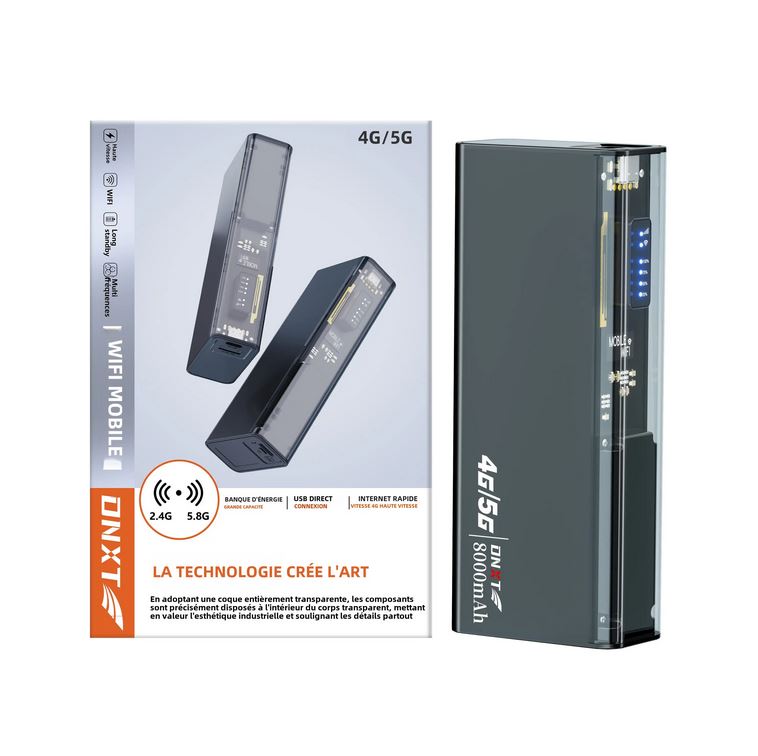 Power bank, modem Wifi 2 en 1
