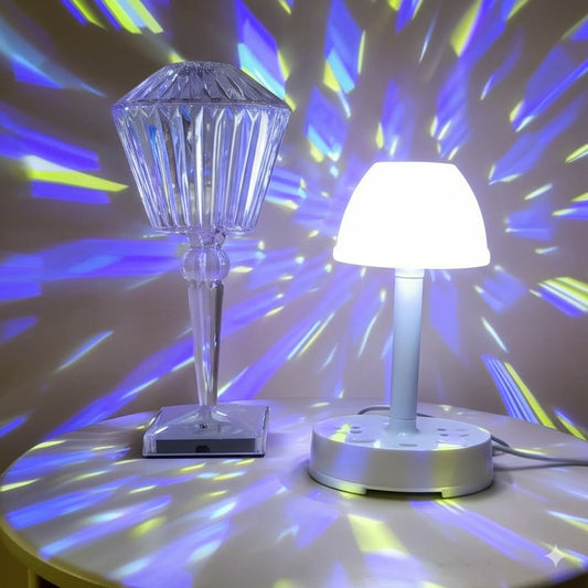 Pack Duo Éclat & Douceur (Veilleuse et lampe cristal)