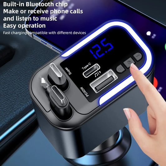 Fast Chargeur Auto Bluetooth -- MobilVolt 🚗